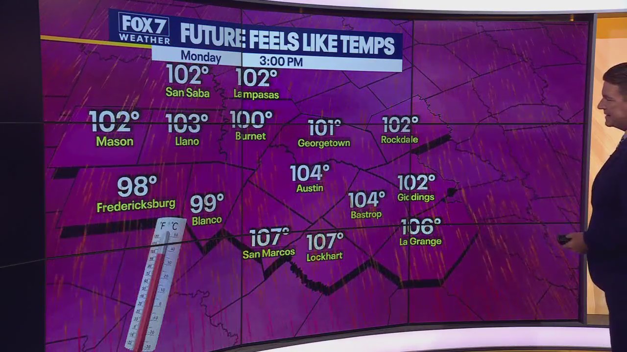 Austin weather: Warming trend this week