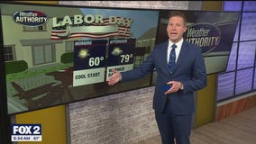 Labior Day look; end of week gets colder