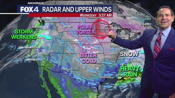 Dallas Weather: Feb. 19 late morning forecast