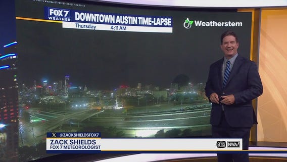 Austin weather: Storms roll through the area