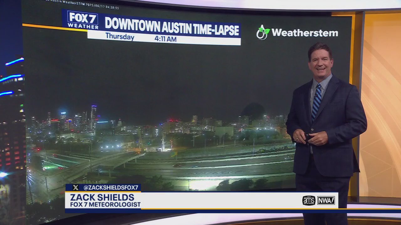 Austin weather: Storms roll through the area