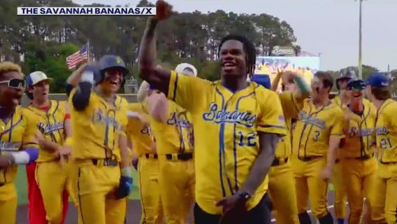Savannah Bananas team up with Travis Hunter