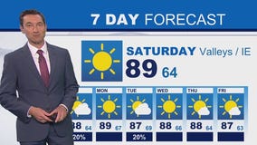 Weather Forecast for Saturday, Sept. 20