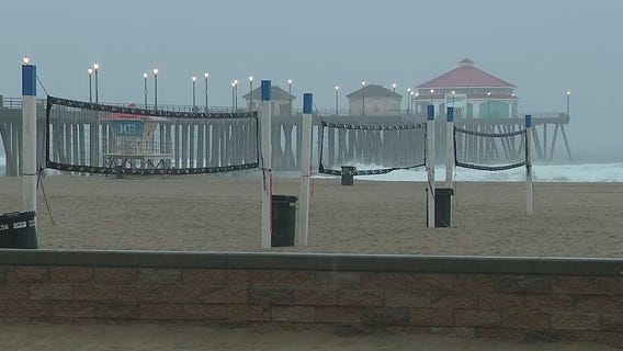 Orange County hit by storm