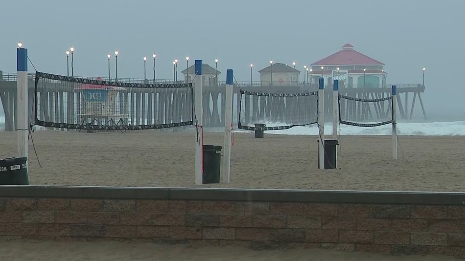 Orange County hit by storm