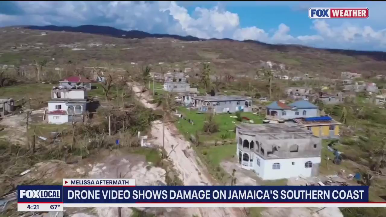Hurricane Melissa damage video and latest updates