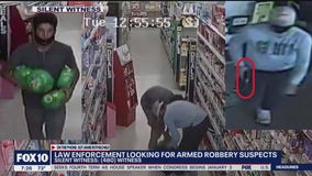 Phoenix Police searching for armed robbery suspects