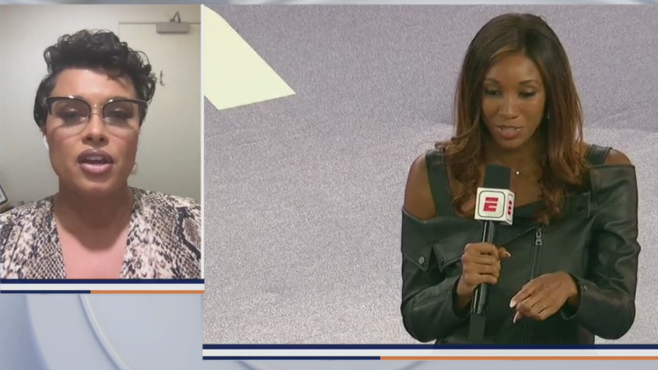 FS1 sports reporter Joy Taylor talks sexism aimed at women in the business
