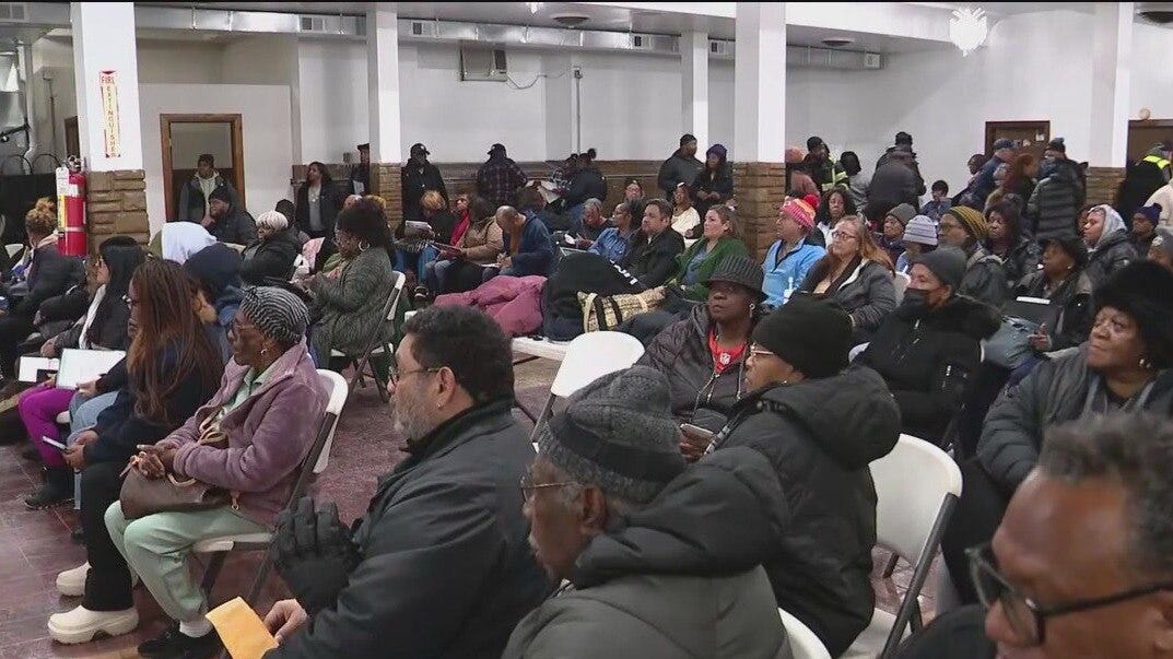 West Side homeowners speak out on property tax hike during town hall