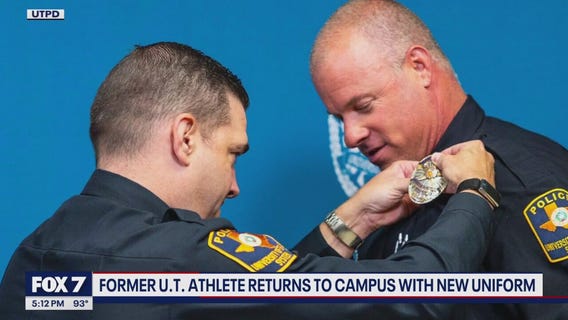 Former Longhorn returns to Austin to join campus police