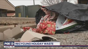 Ways to recycle holiday waste