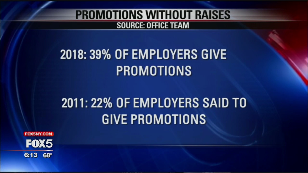 Workplace title promotions