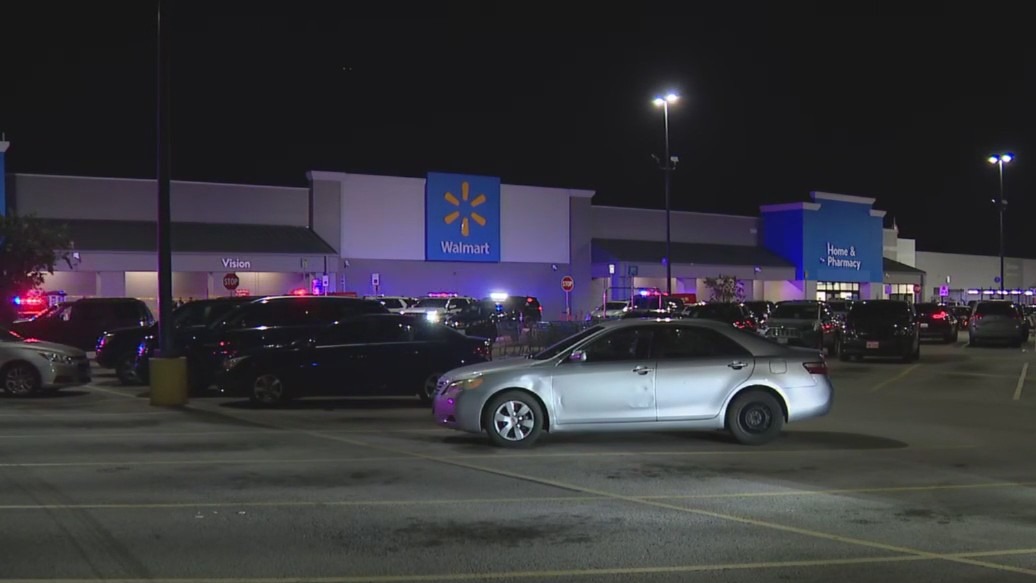 Large police presence at Missouri City Walmart