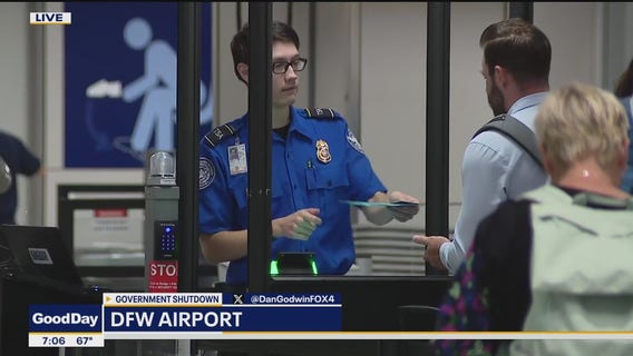 Government shutdown slows airports in DFW