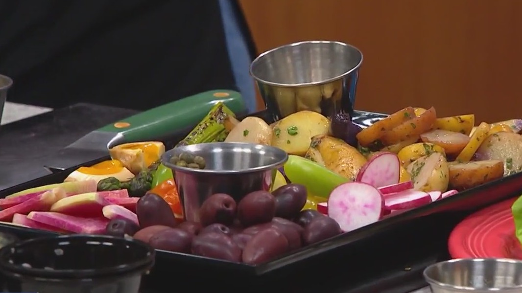 Making Salad Niçoise with The Silver Shamrocks