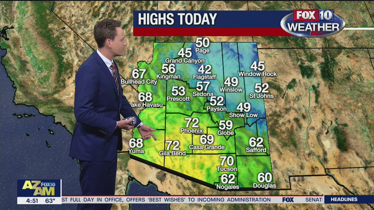 Morning Weather Forecast - 1/20/21
