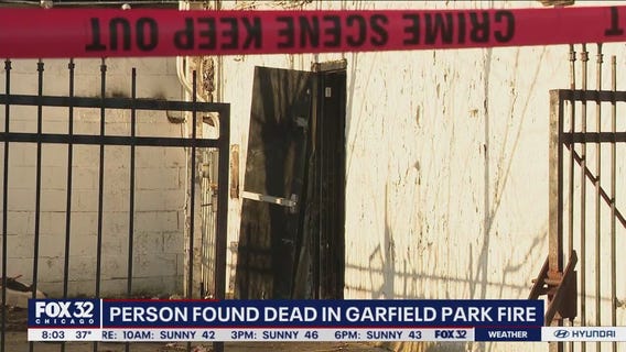 Person found dead in liquor store fire in Garfield Park