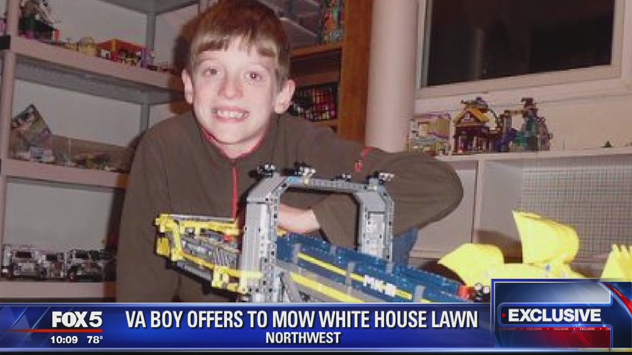 EXCLUSIVE: Father of Va. boy who offers to mow White House lawn speaks to FOX 5