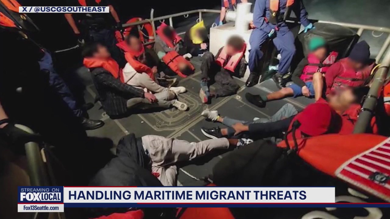 Handling maritime migrant threats