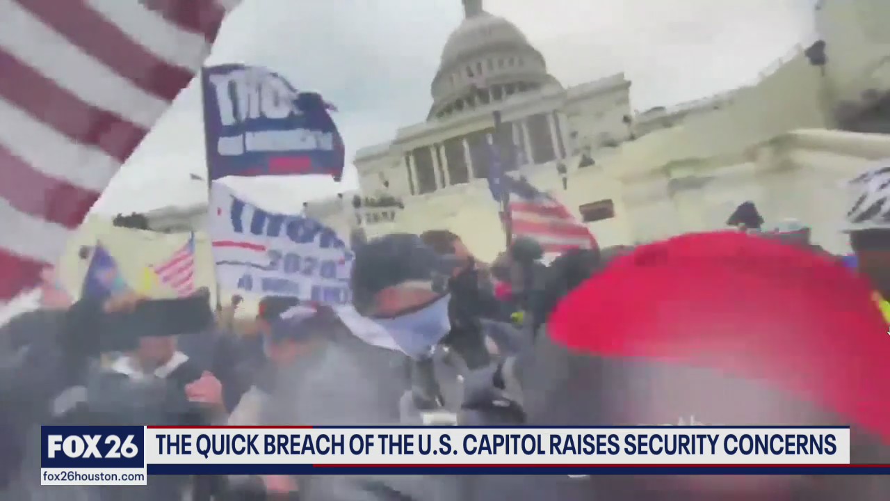 Quick breach of capitol brings security concerns