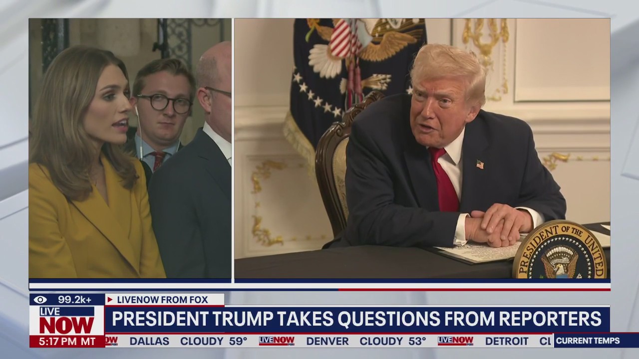 Trump takes questions after announcing Guard death