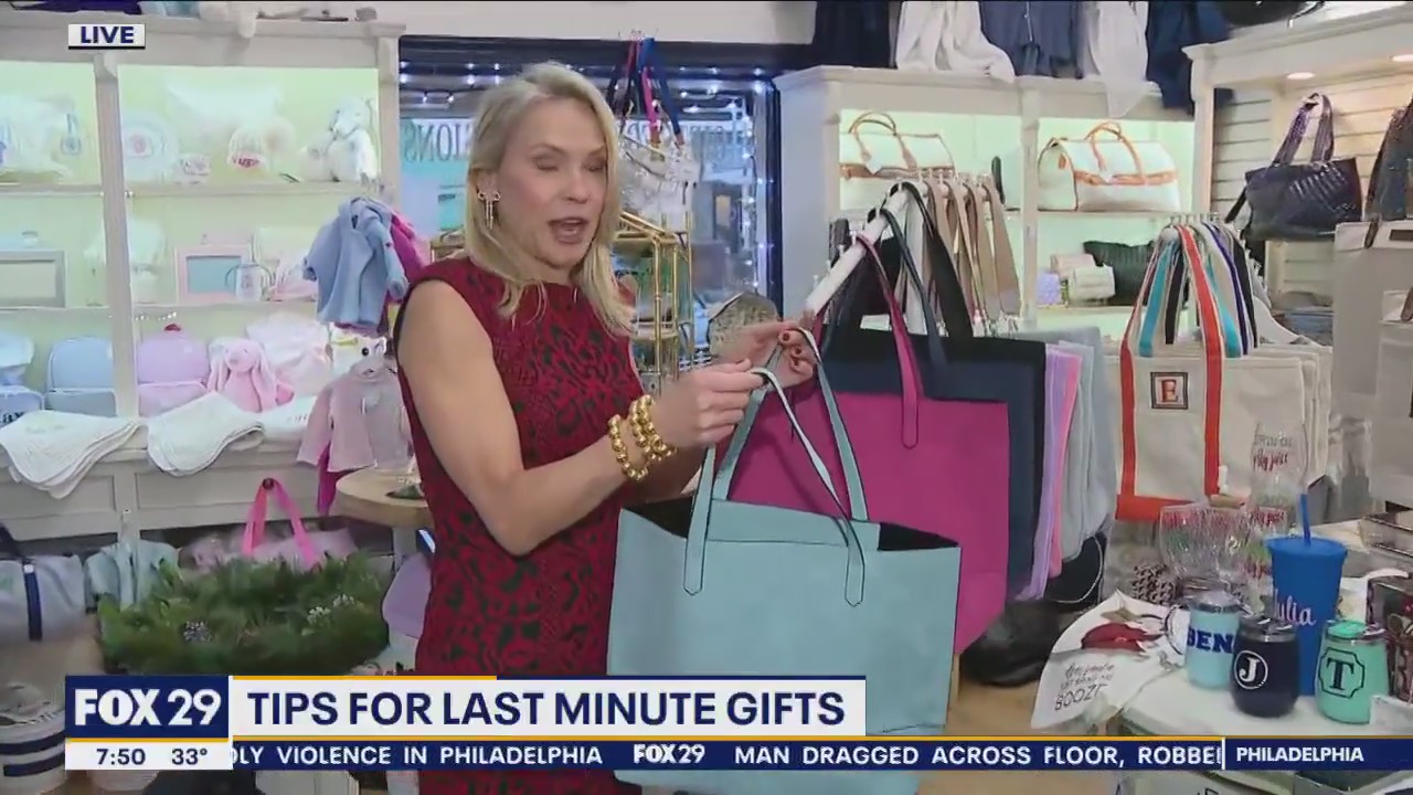 Tips for last-minute holiday gifts