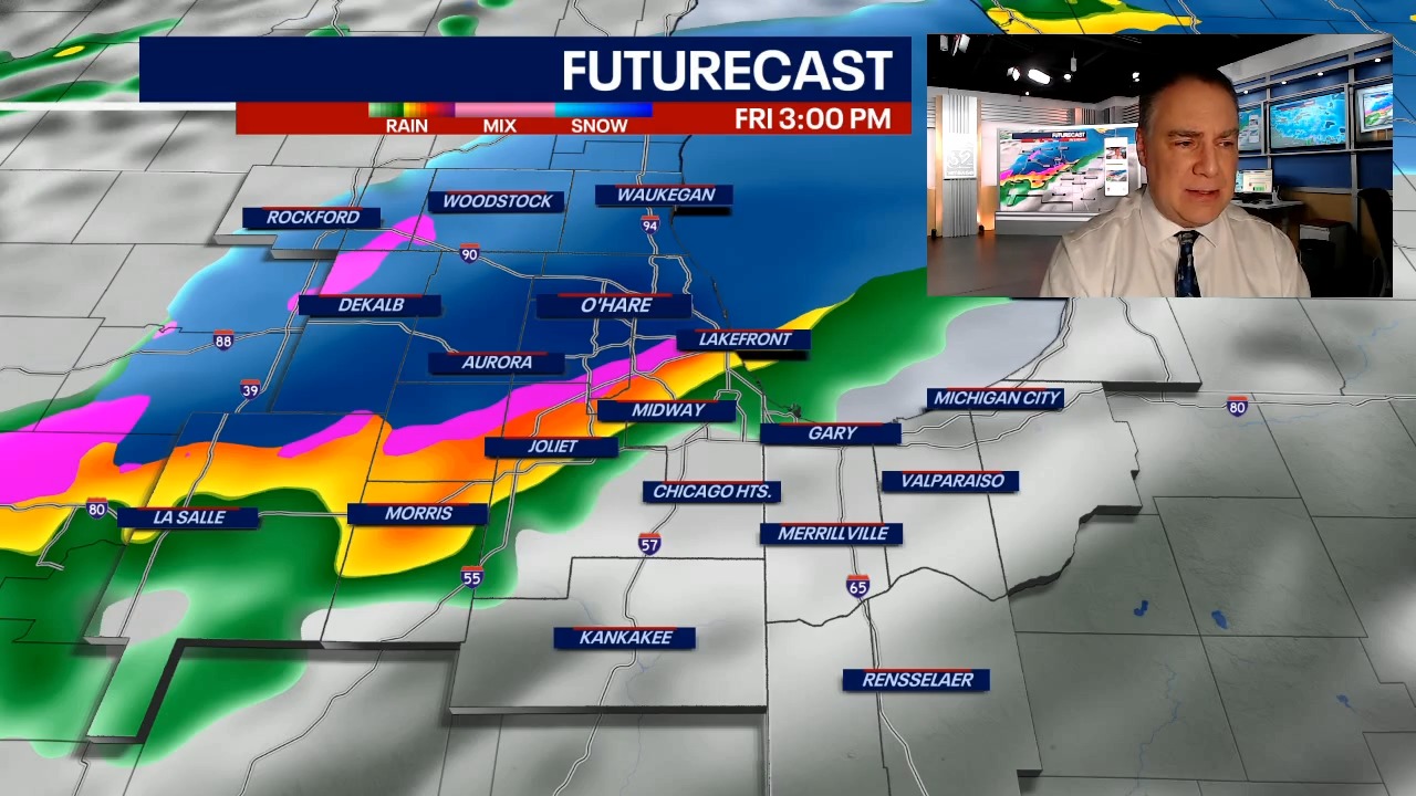 Chicago weather: Up to 5 inches of snow in the suburbs
