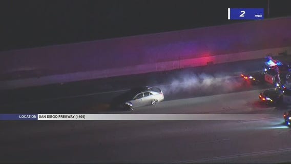 Standoff after suspected DUI driver leads CHP on chase