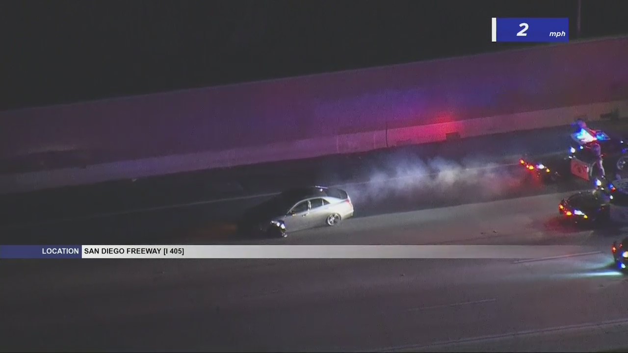 Standoff after suspected DUI driver leads CHP on chase