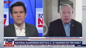 National Guardsman shot in D.C. is 'hanging on'