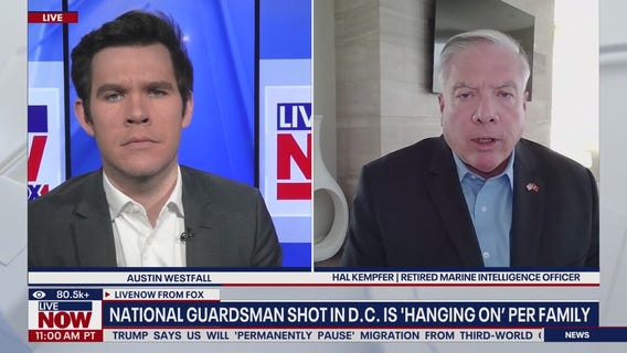 National Guardsman shot in D.C. is 'hanging on'