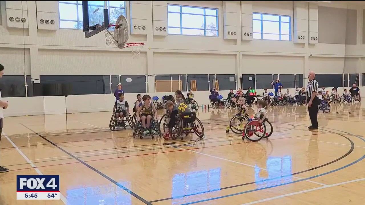 Junior wheelchair basketball tournament in Arlington