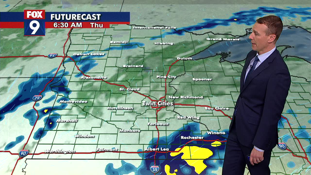 MN weather: Dry Wednesday before rain on Thursday