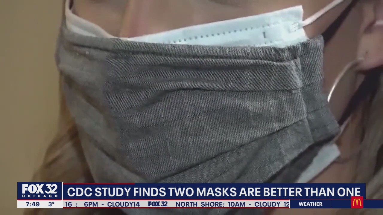 Health officials on double masking: 'Two is better than one'