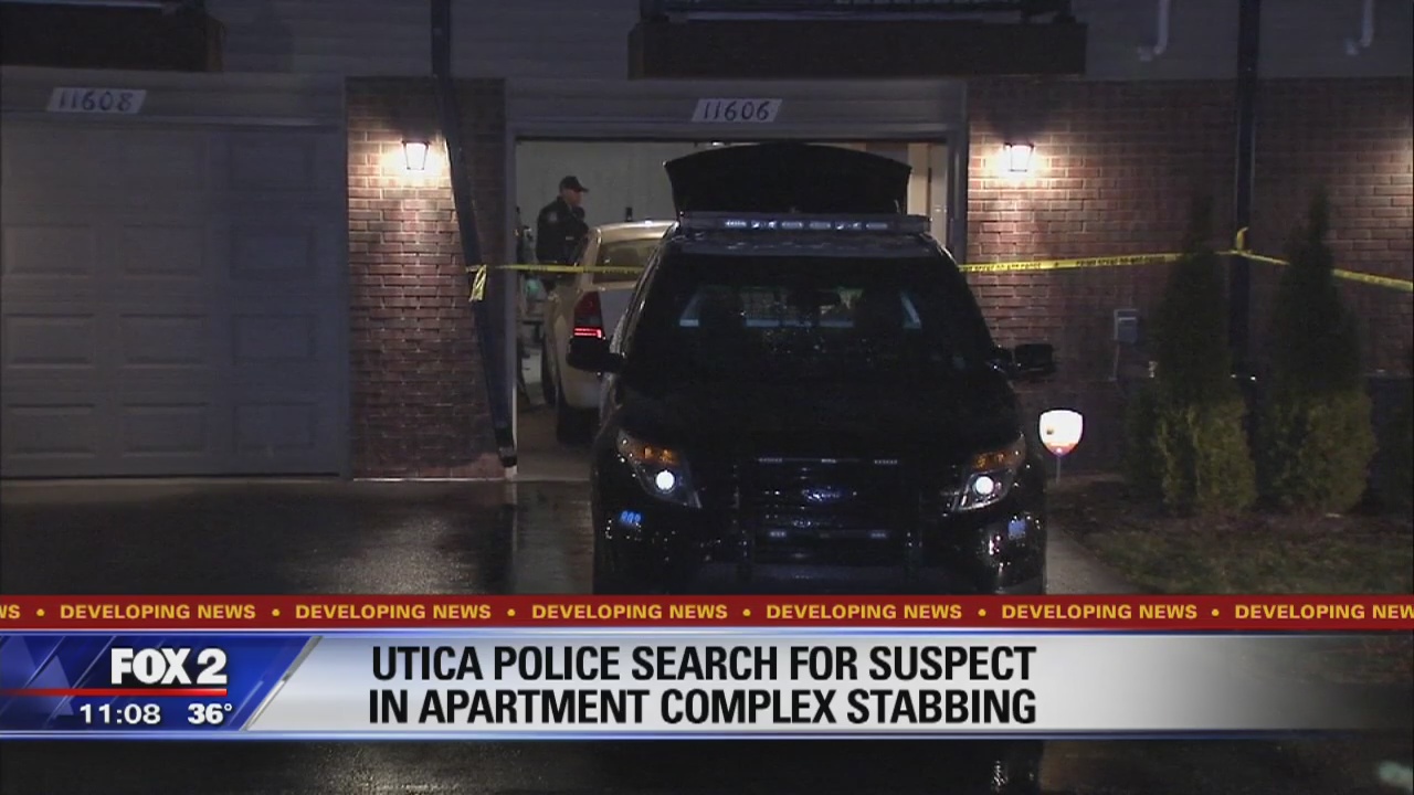 Utica garage stabbing happened during botched break-in: police