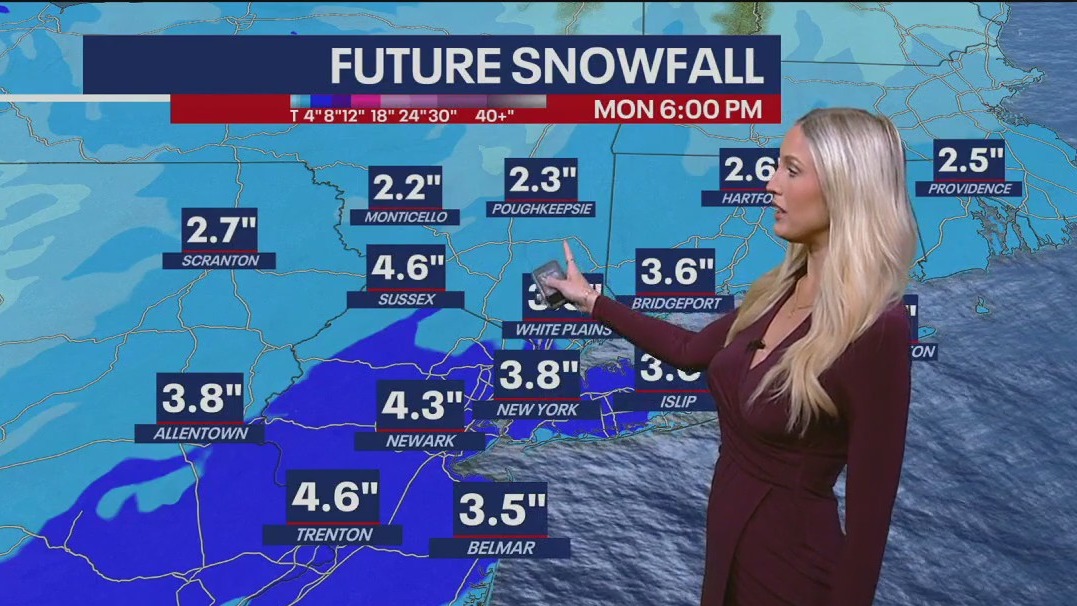 NYC snow forecast | FOX 5 New York