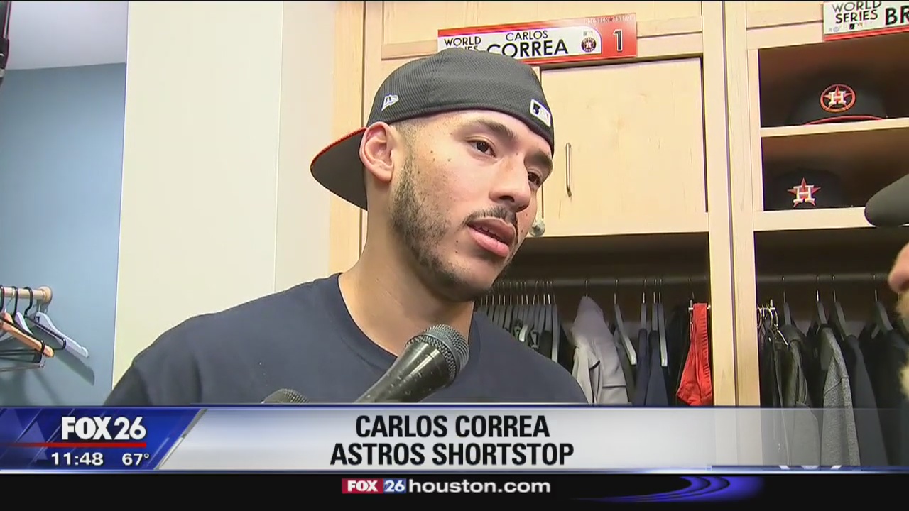 Reaction from Houston Astros players after World Series Game 6 loss