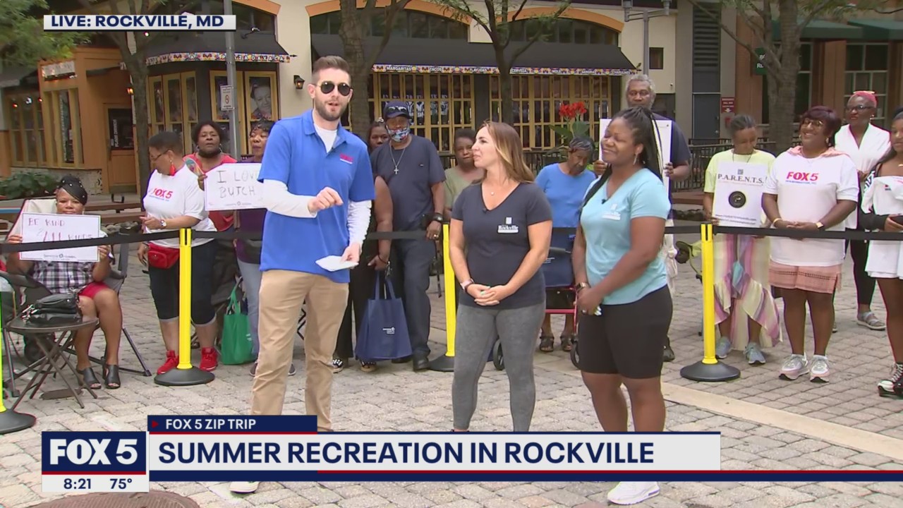 FOX 5 Zip Trip Rockville: Summer recreation fun!