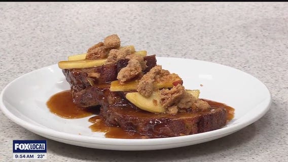 Cinnamon swirl bread with The Brunch Bar