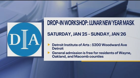 Detroit Institute of Arts - Drop-in Workshop: Lunar New Year Mask