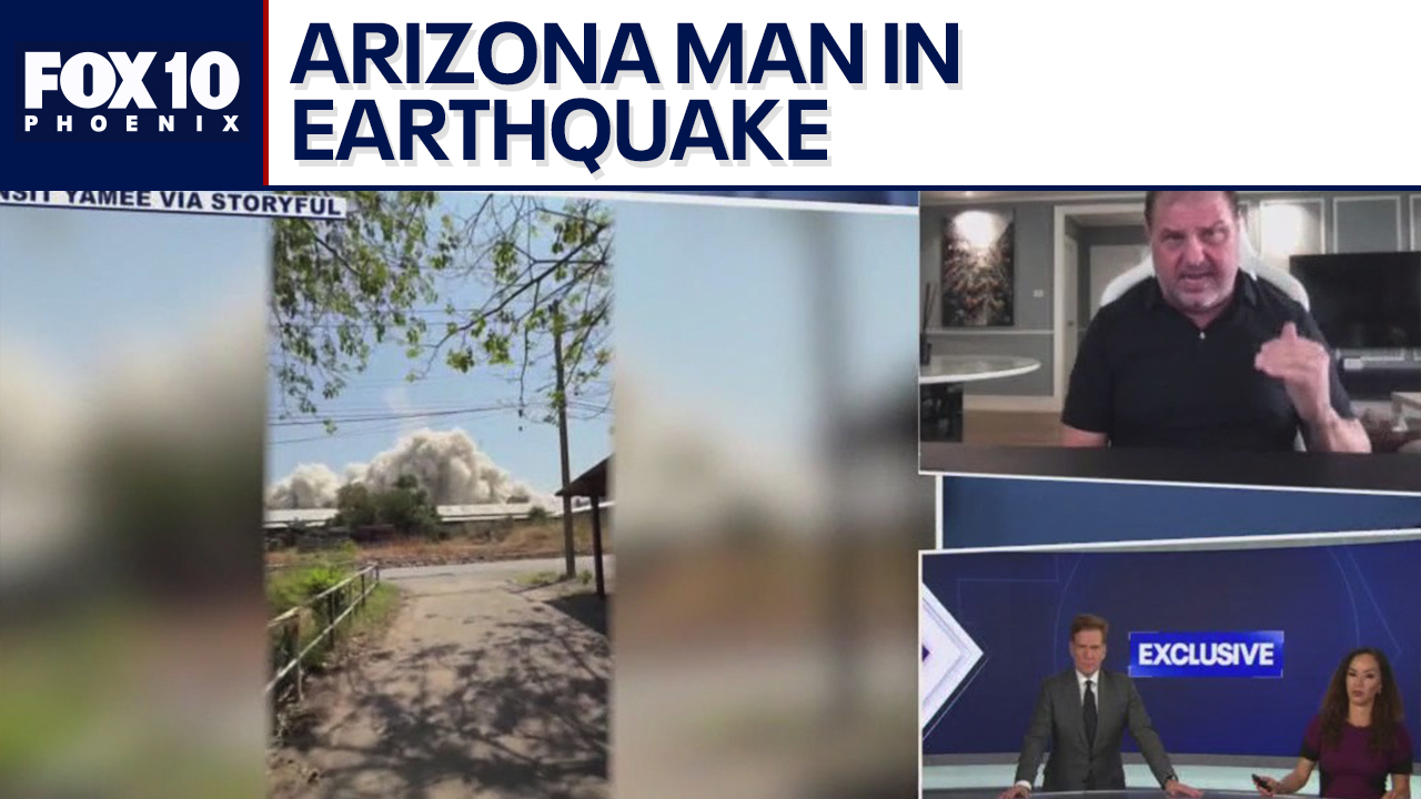 Arizona man survives earthquake in Thailand