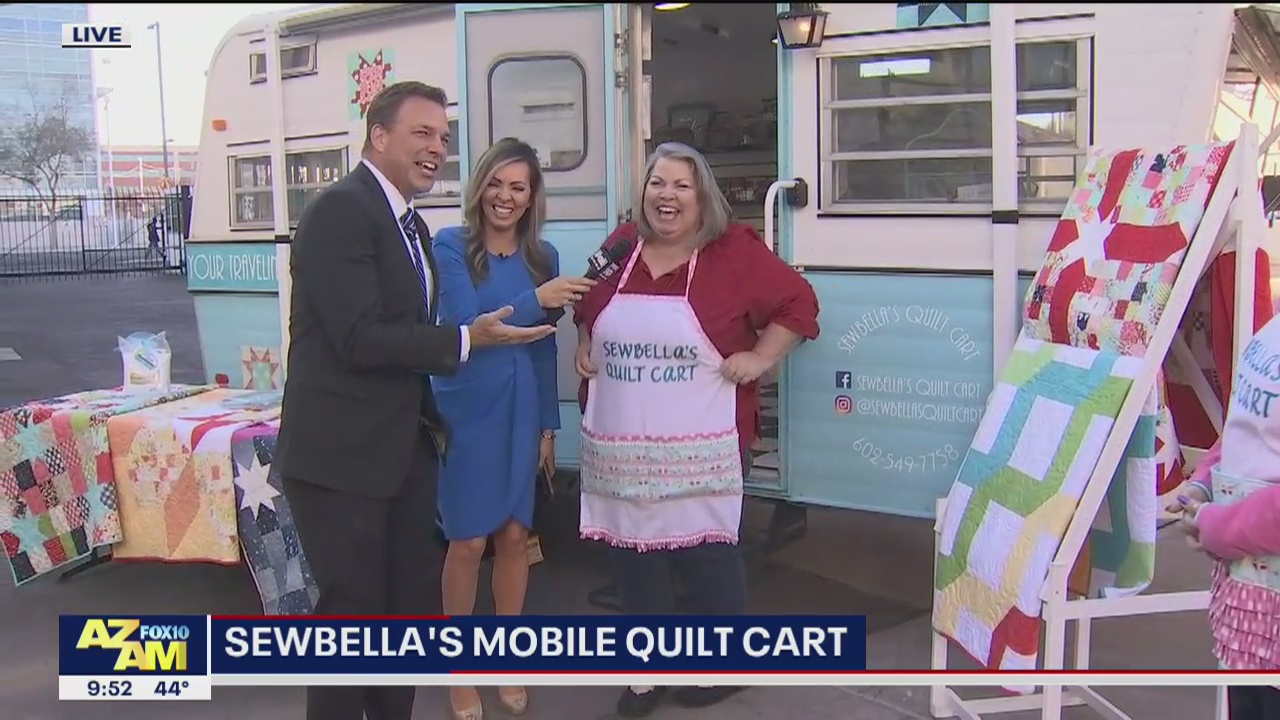Sewbella's Mobile Quilt Cart