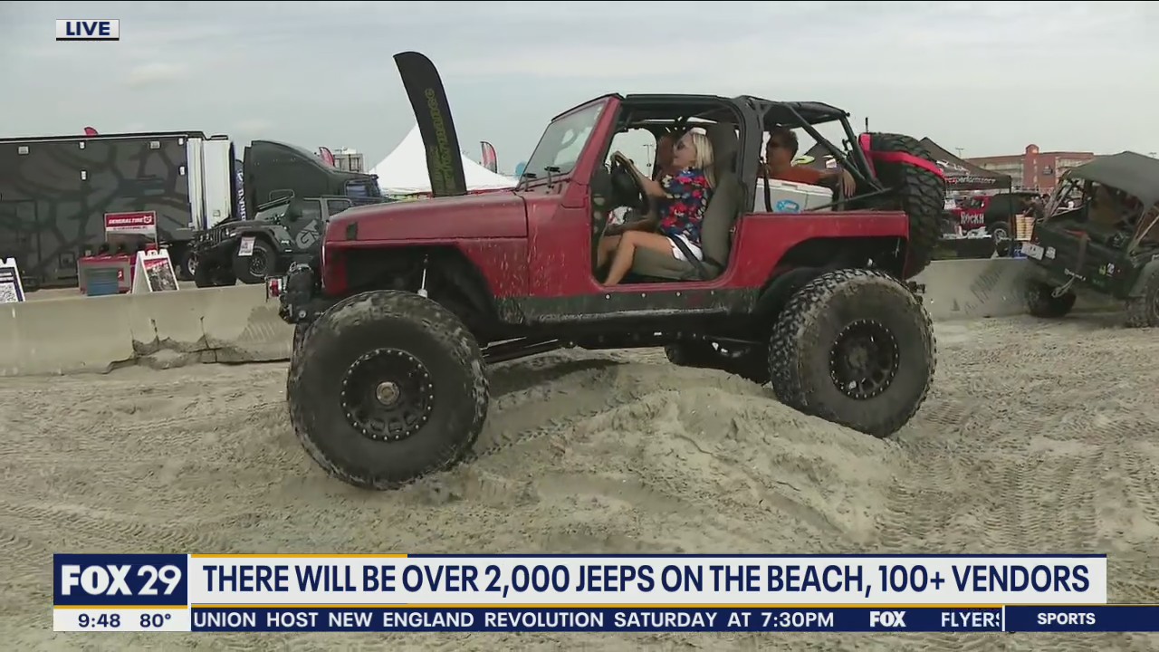 Thousands of Jeeps set to gather in Wildwood for two-day event