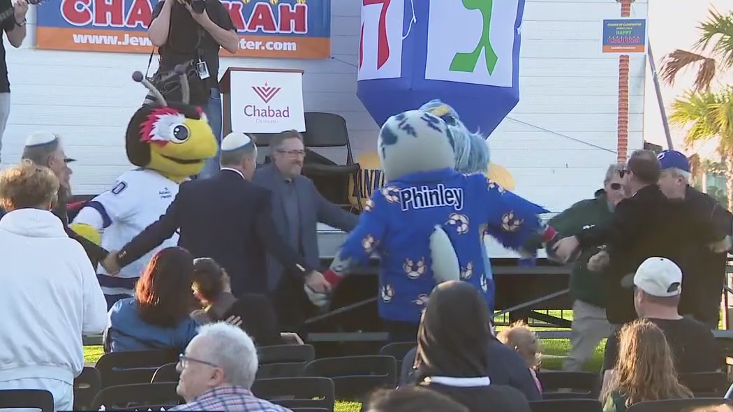 Hanukkah celebration event in Clearwater