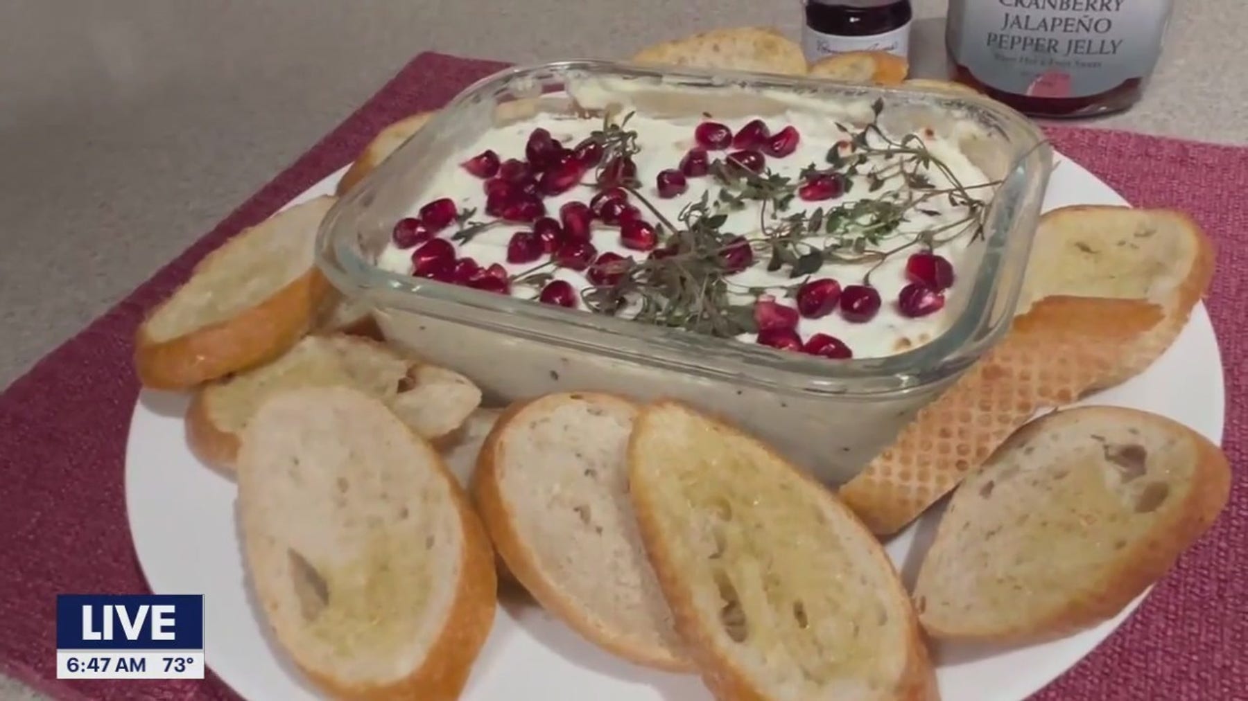 FOX Family Feast: Goat cheese and ricotta dip