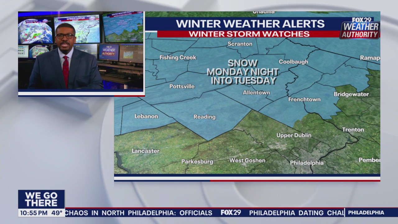 Weather Authority: 10 p.m. Saturday forecast