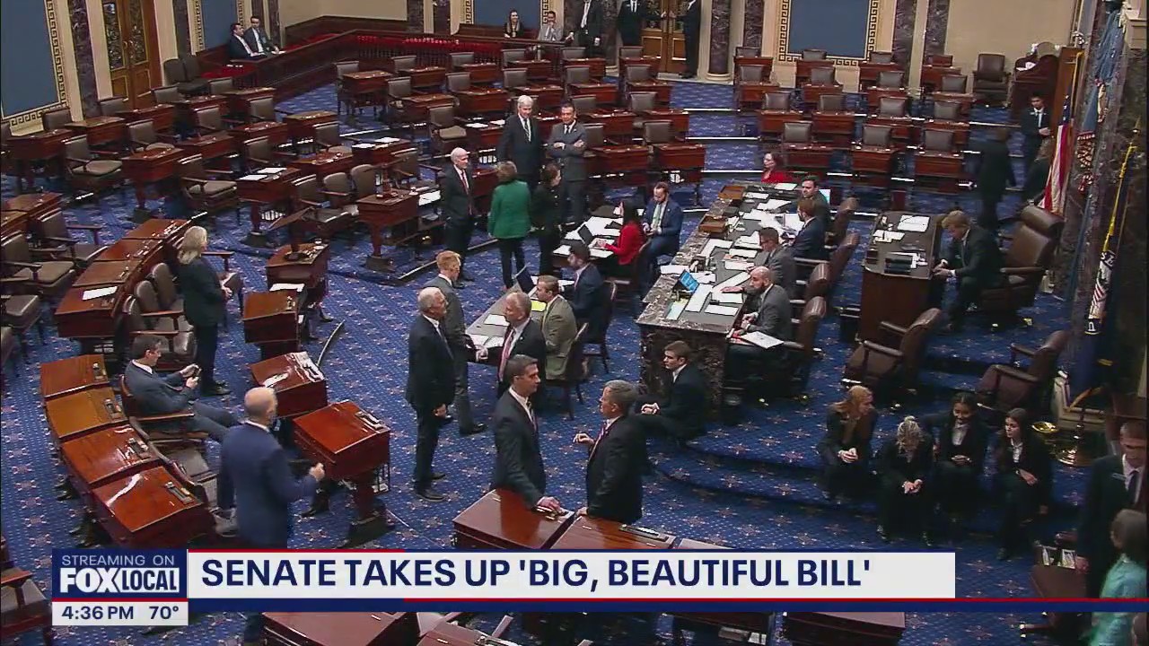 Senate takes up 'Big, Beautiful Bill'