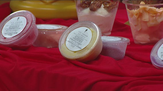 Celebrating National Ice Cream Day with alcohol infused treats