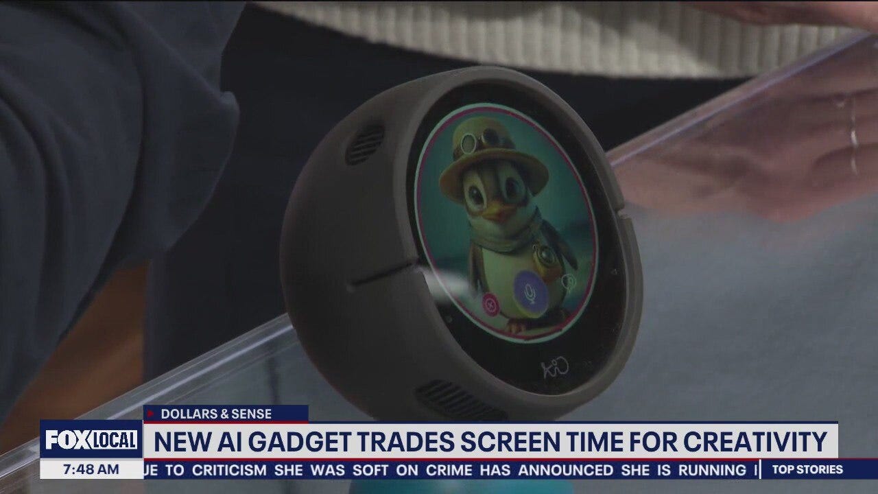 Local CEO launches AI gadget for kids