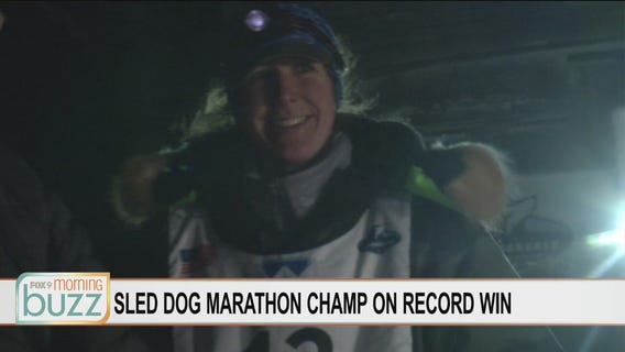 Sled Dog Marathon winner Erin Letzring on her record close finish